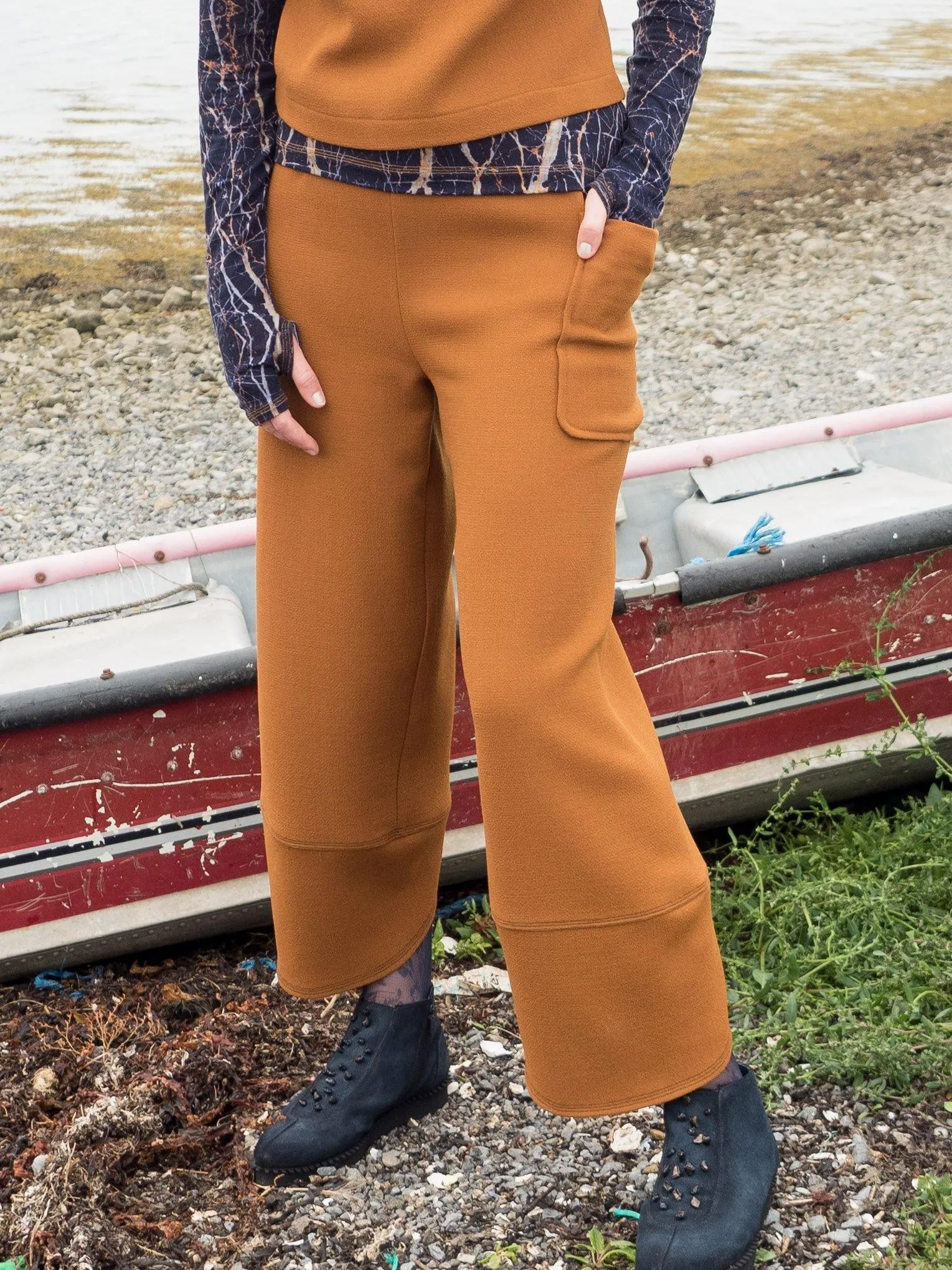 'Fionn' pants - Ocre