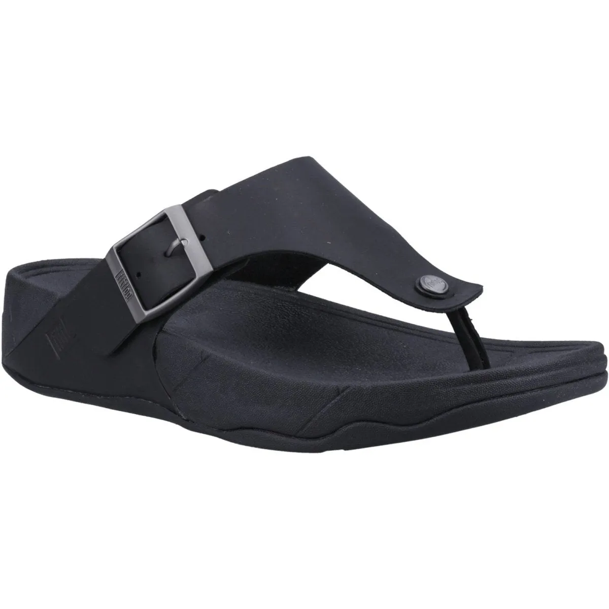 Fitflop Trakk II Mens Leather Toe-Post Flip-Flop Summer Sandals