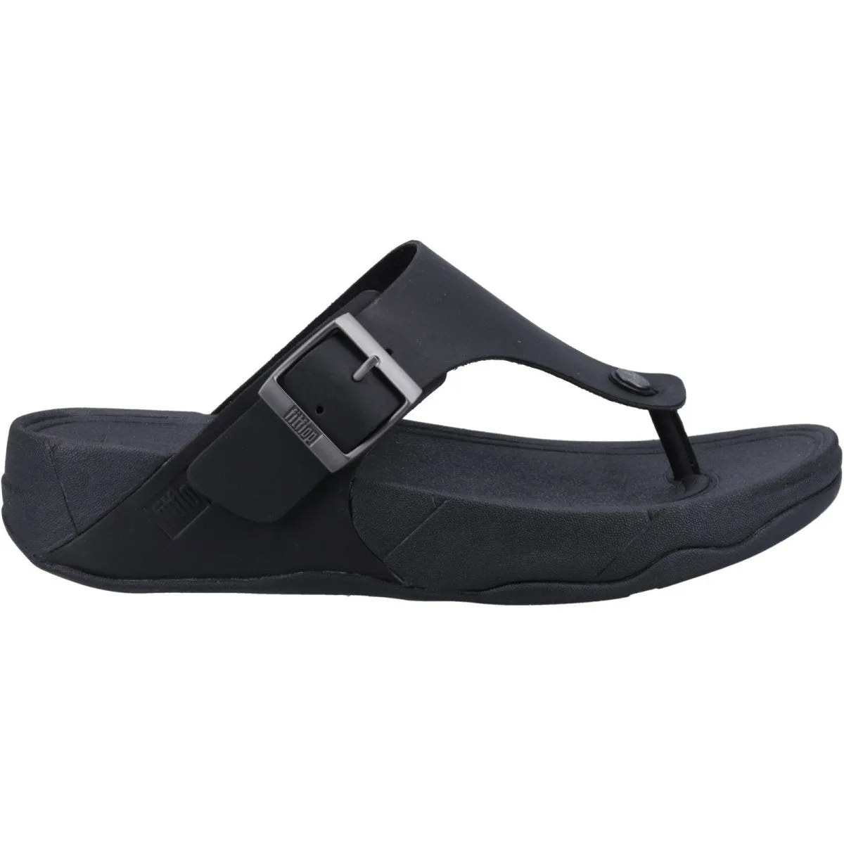Fitflop Trakk II Mens Leather Toe-Post Flip-Flop Summer Sandals
