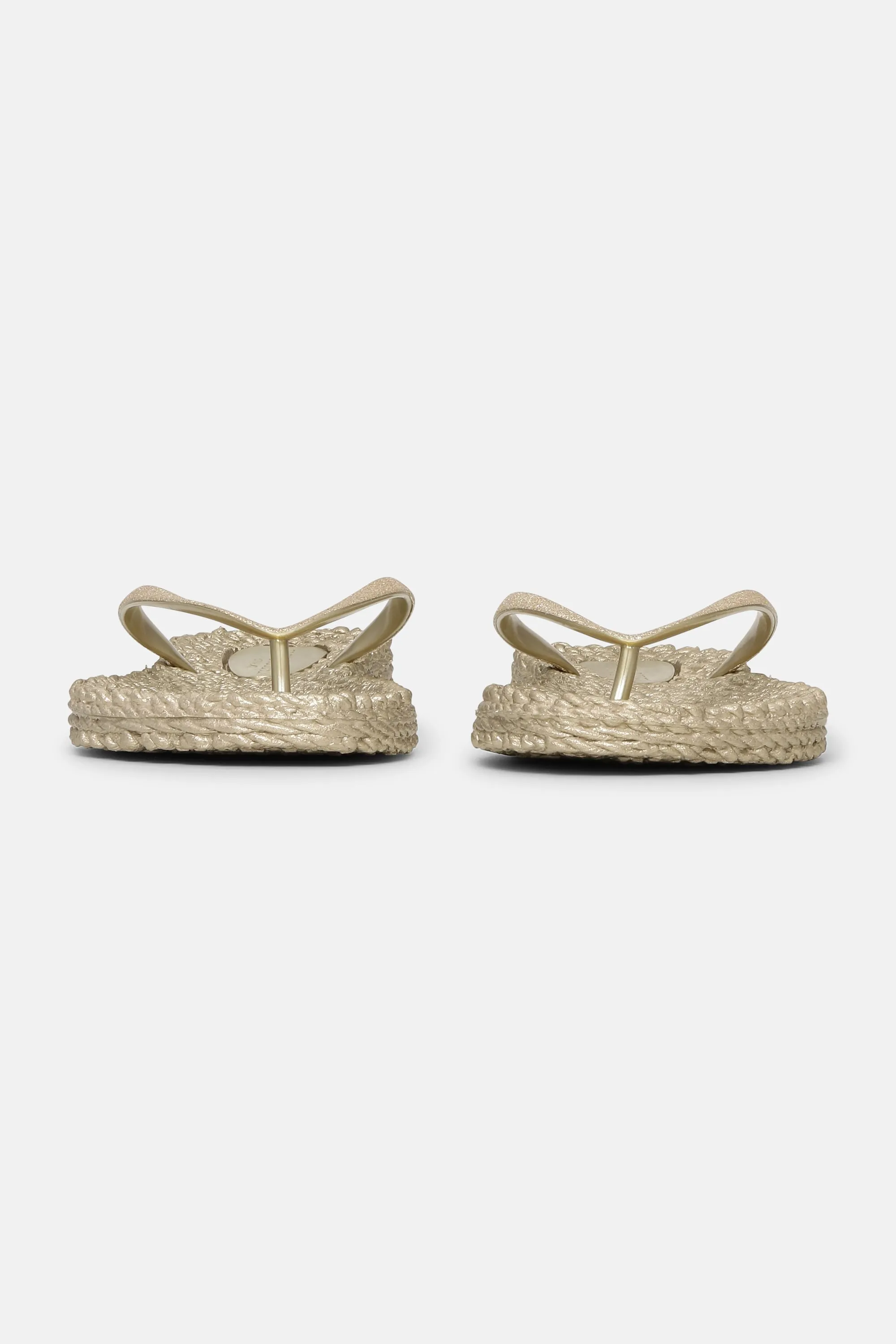 Flip-flops Glitter - Platin