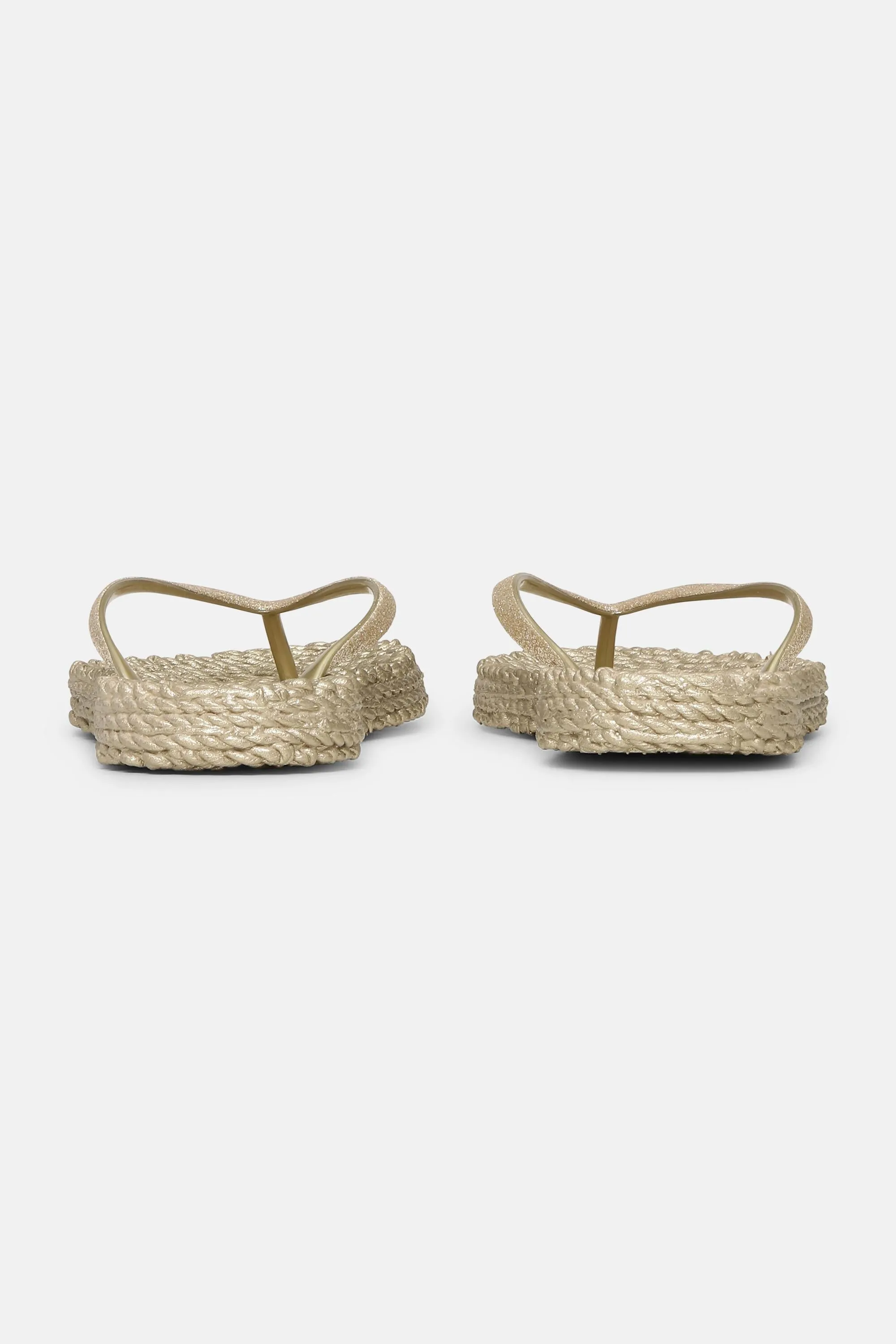 Flip-flops Glitter - Platin