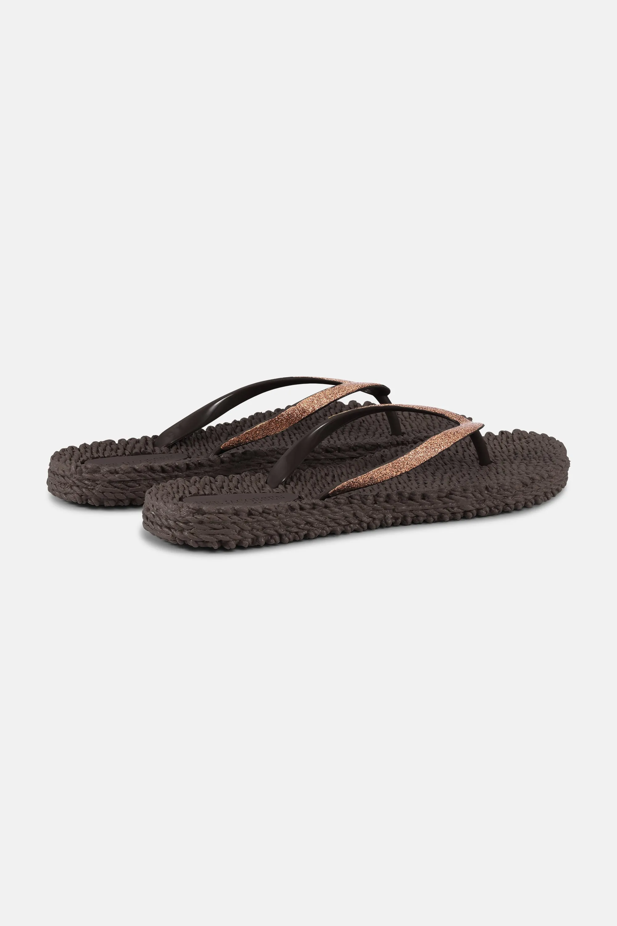 Flip-flops Glitter - Prune