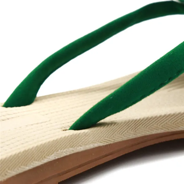 Flower Summer Flip Flops Shoes Beach Casual Sandal Slippers for Girls