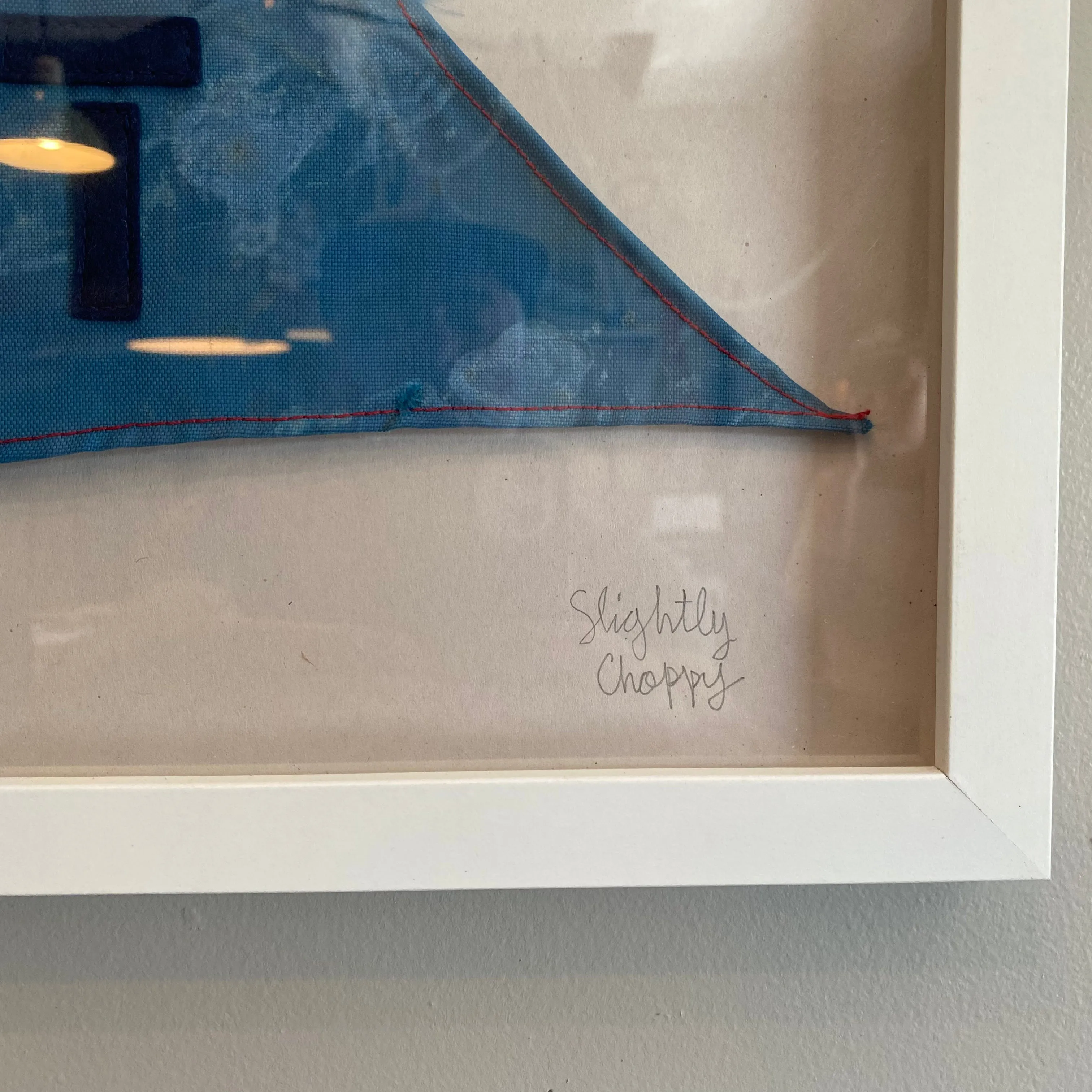 Framed "Old Salt" Flag