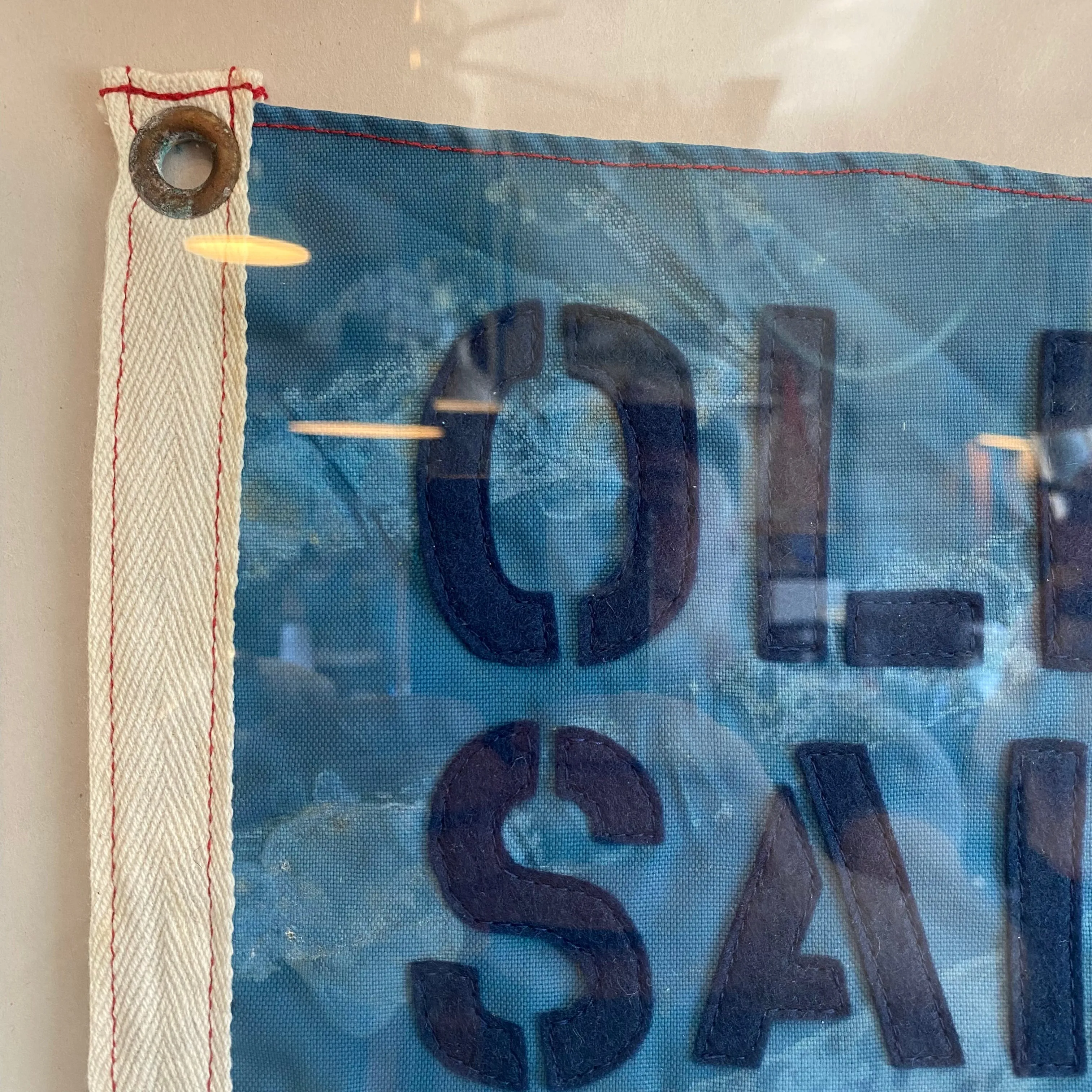 Framed "Old Salt" Flag