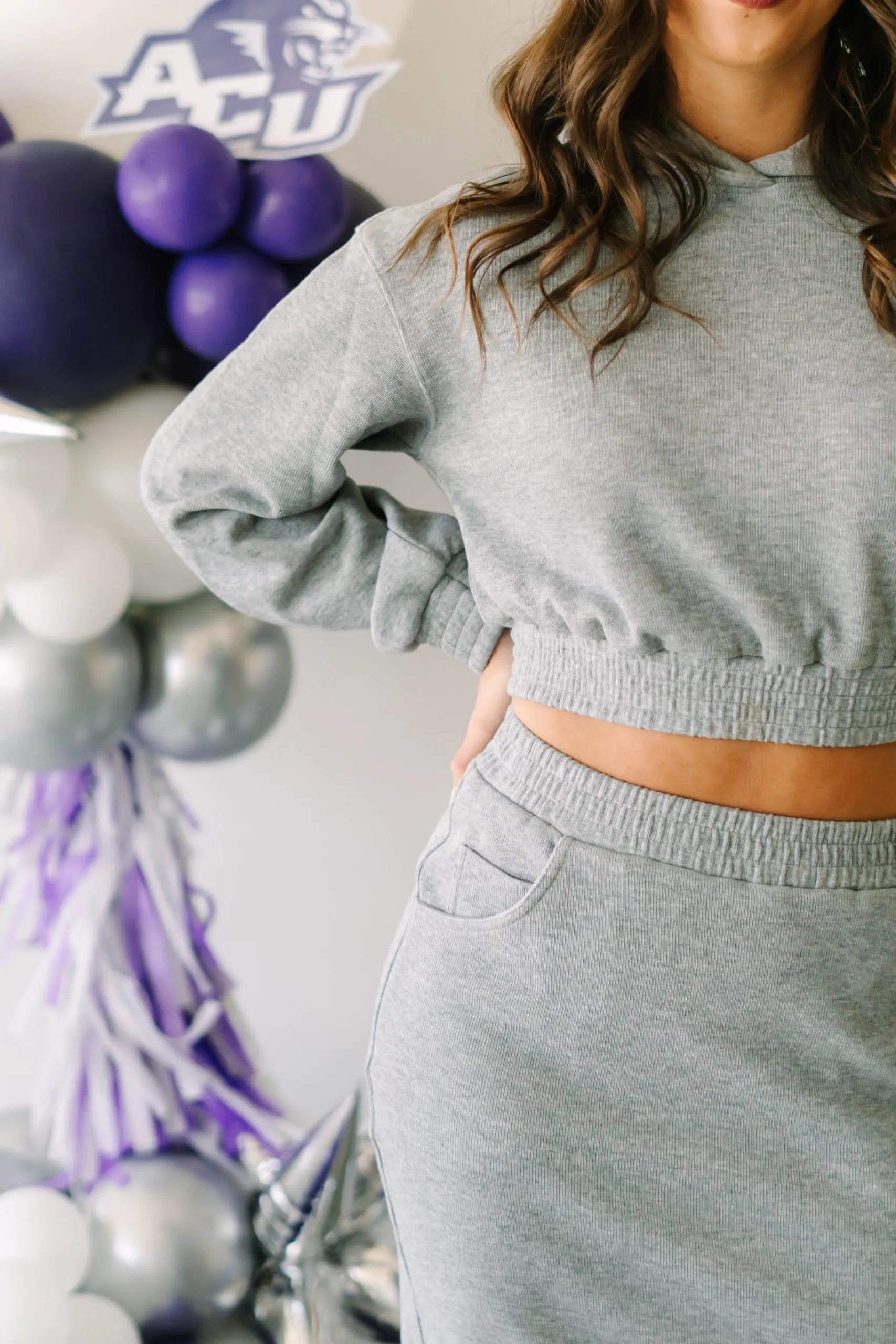 French Terry Maxi Skirt