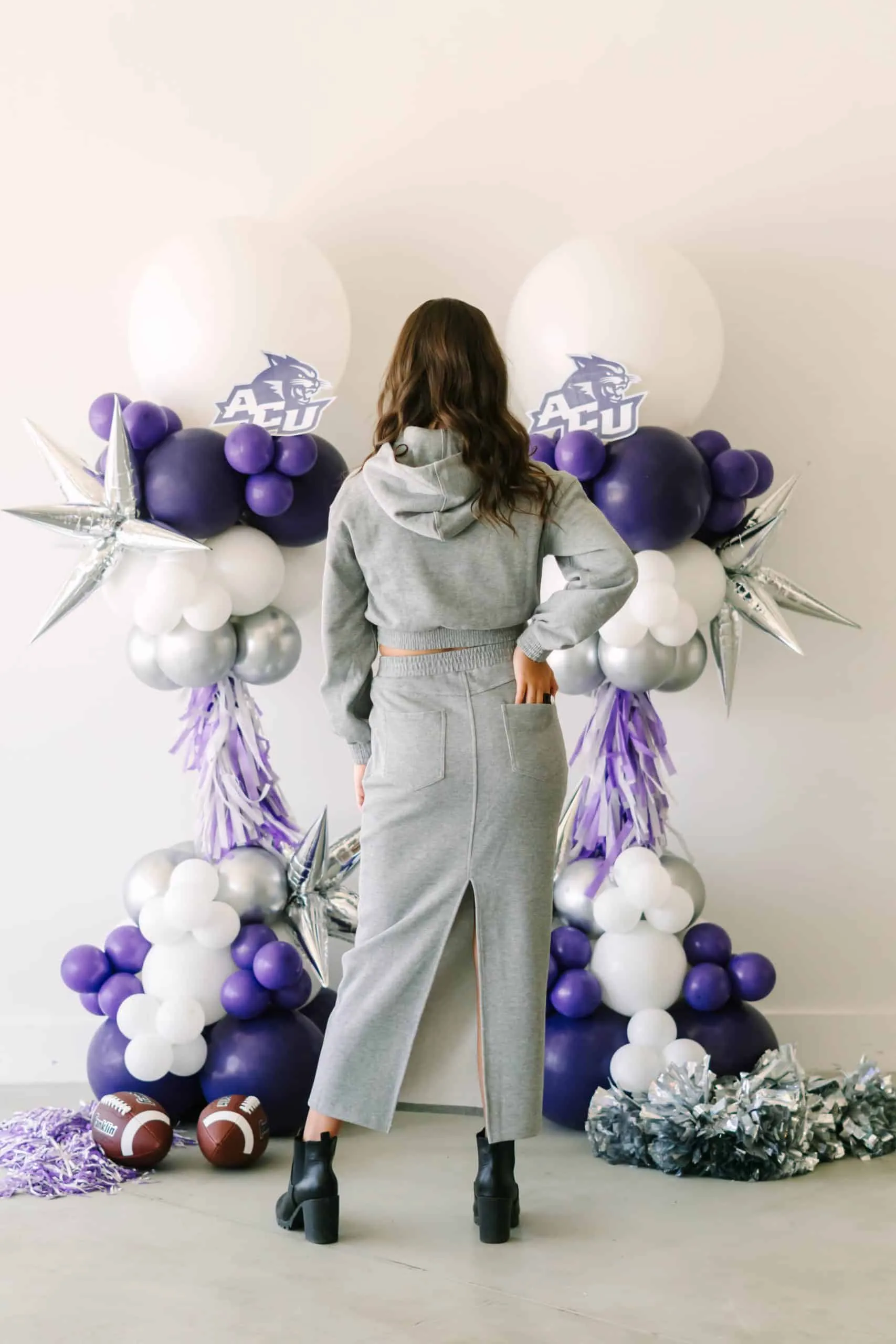 French Terry Maxi Skirt