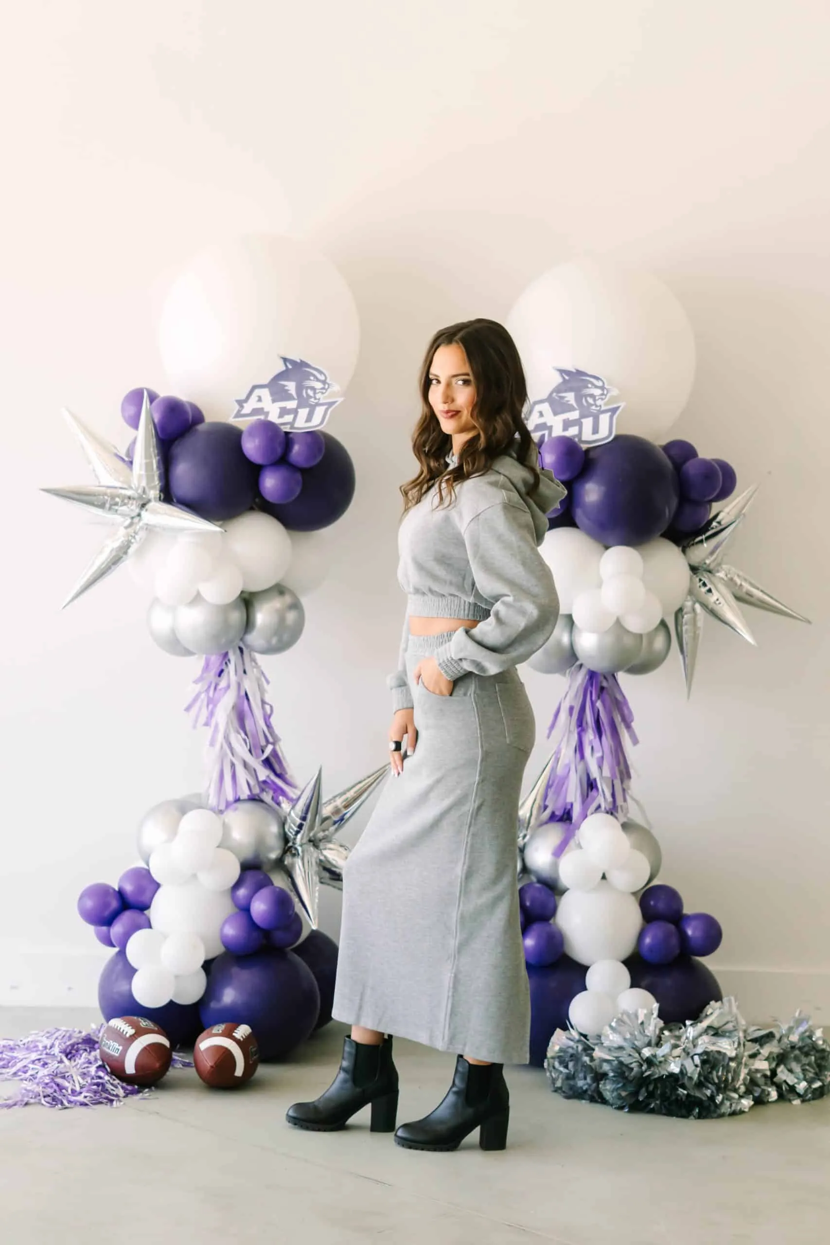 French Terry Maxi Skirt