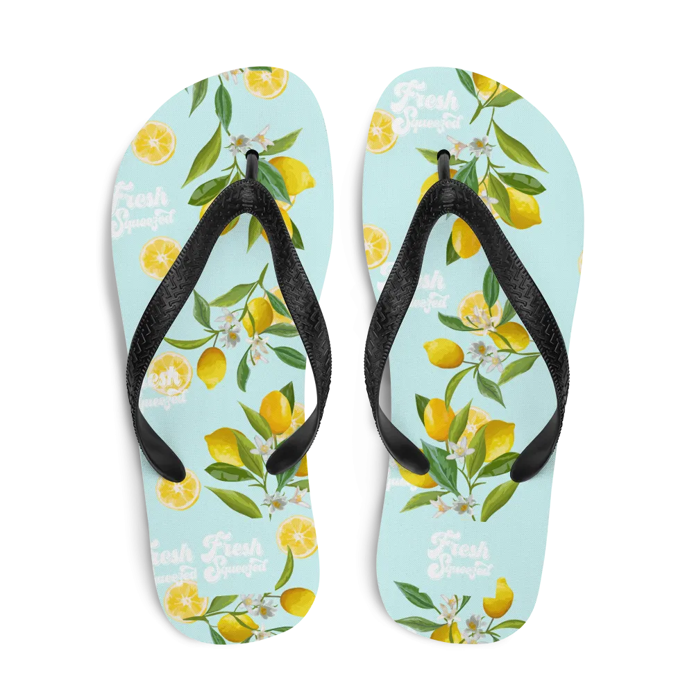 Fresh Squeezed Lemons Flip-Flops