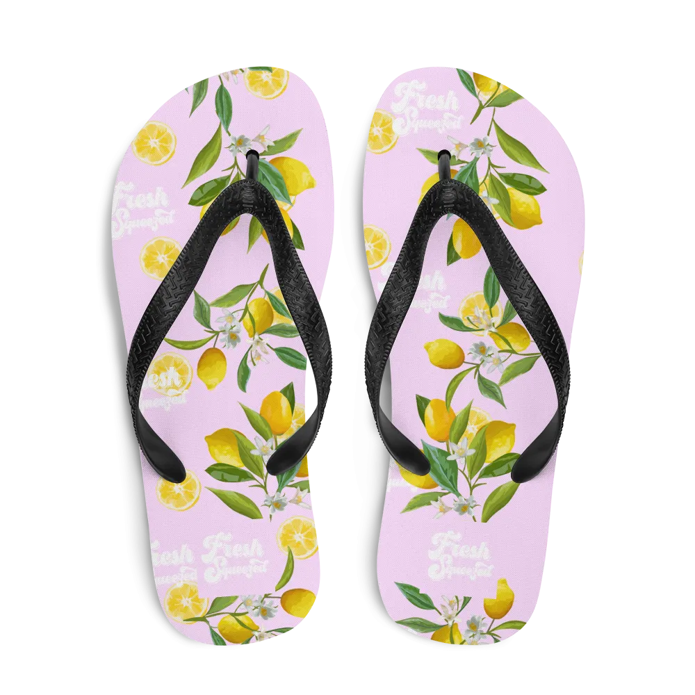 Fresh Squeezed Lemons Flip-Flops