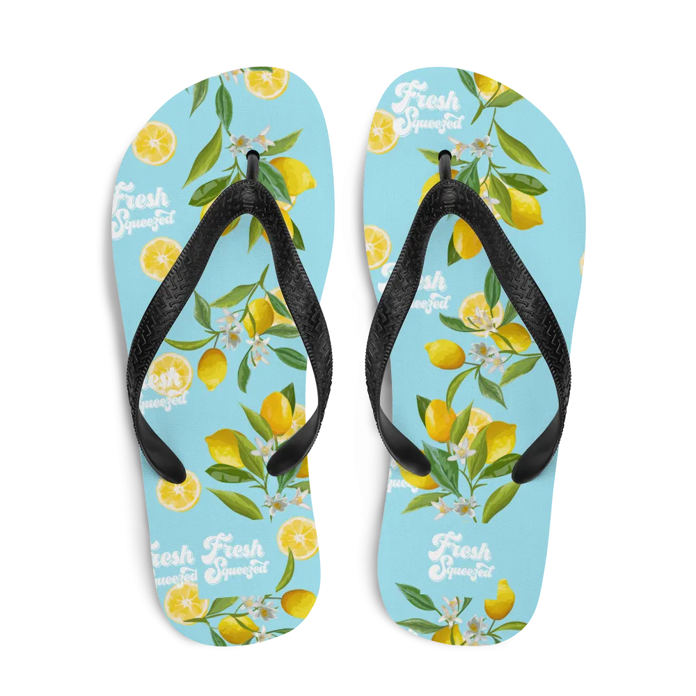 Fresh Squeezed Lemons Flip-Flops