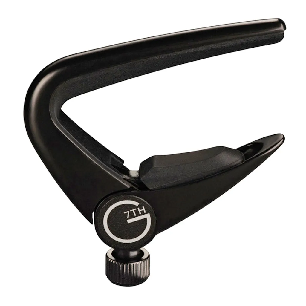 G7 Newport 6 String Capo Black