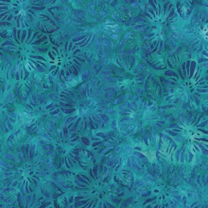 Garden Style Batiks Teal
