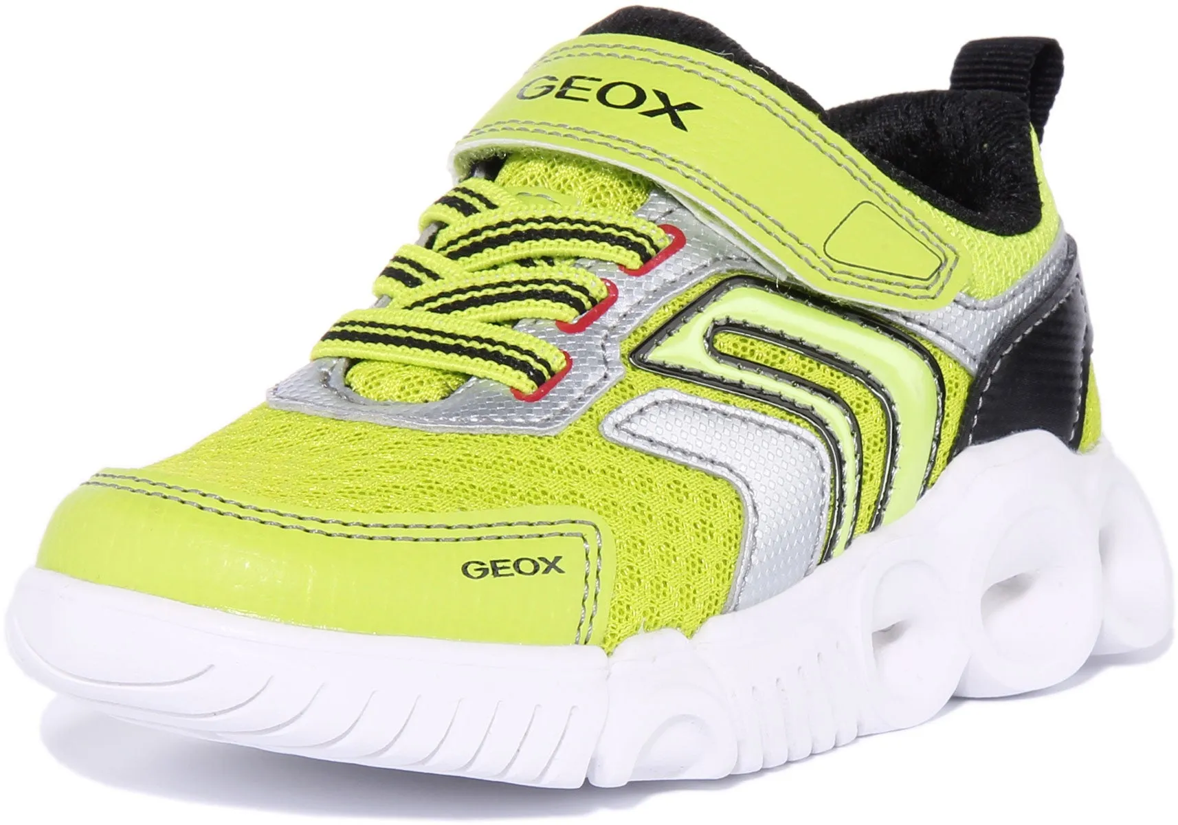 Geox J Wroom In Lime For Kids