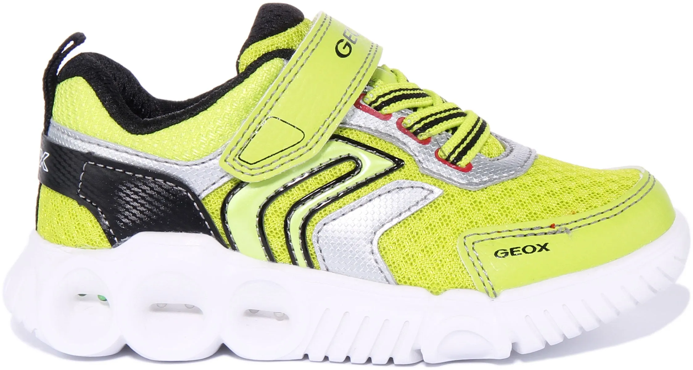 Geox J Wroom In Lime For Kids