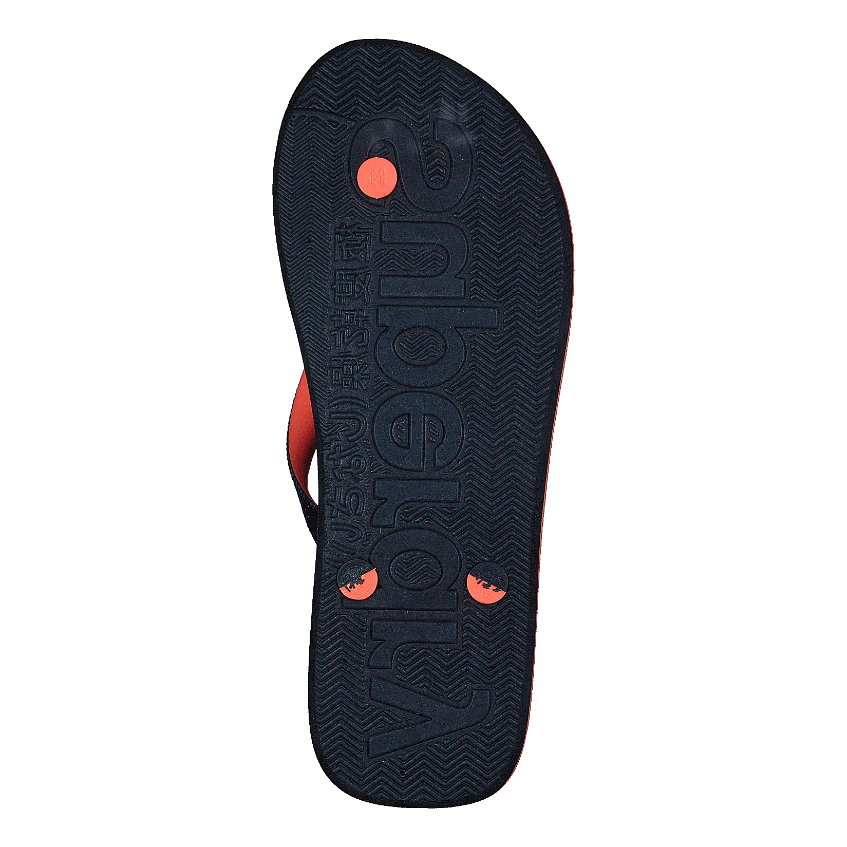Glitter Cork Flip Flop Dk Navy/optic White