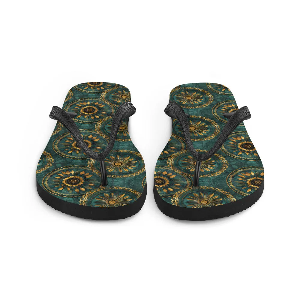 Grecian Fabric - Flip-Flops