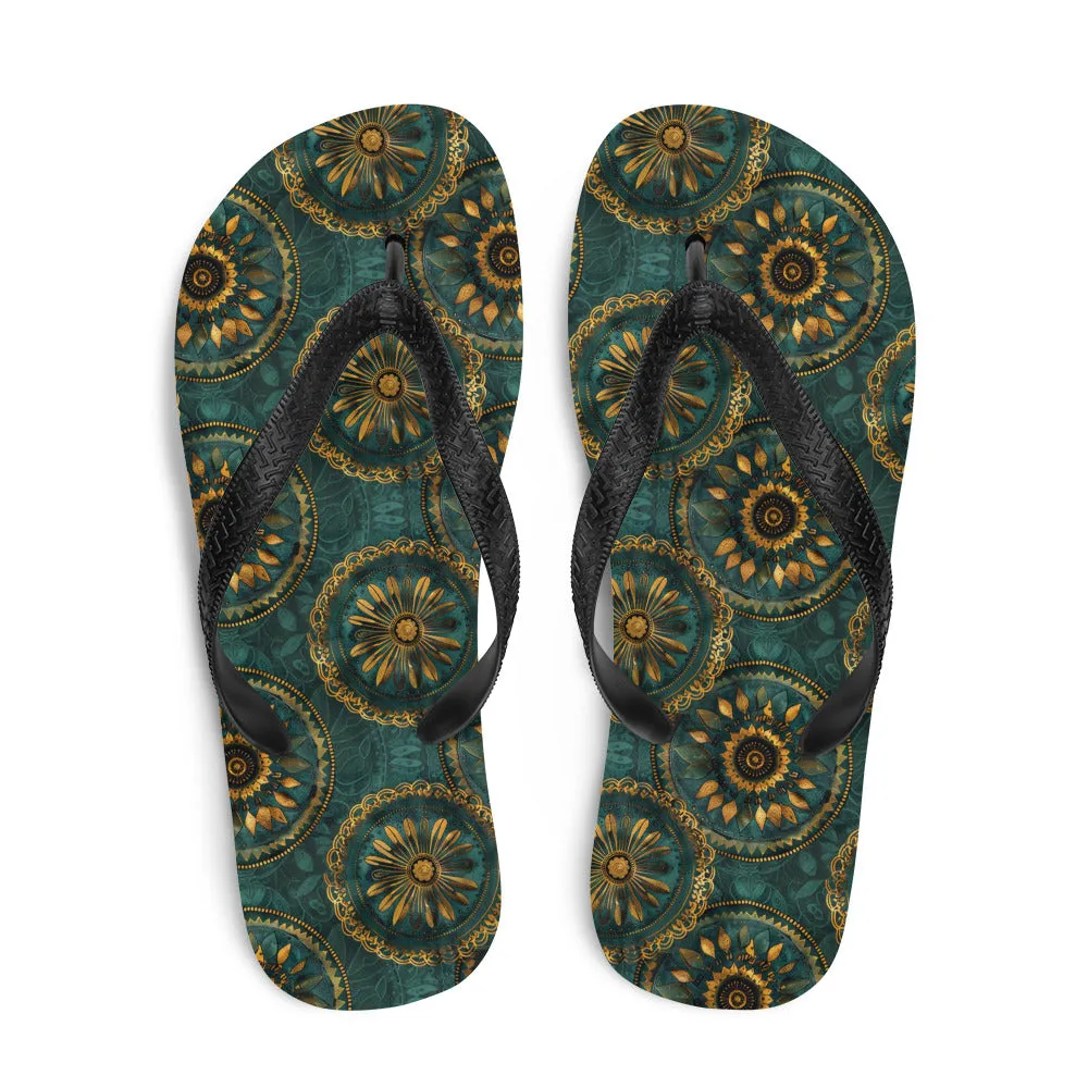 Grecian Fabric - Flip-Flops