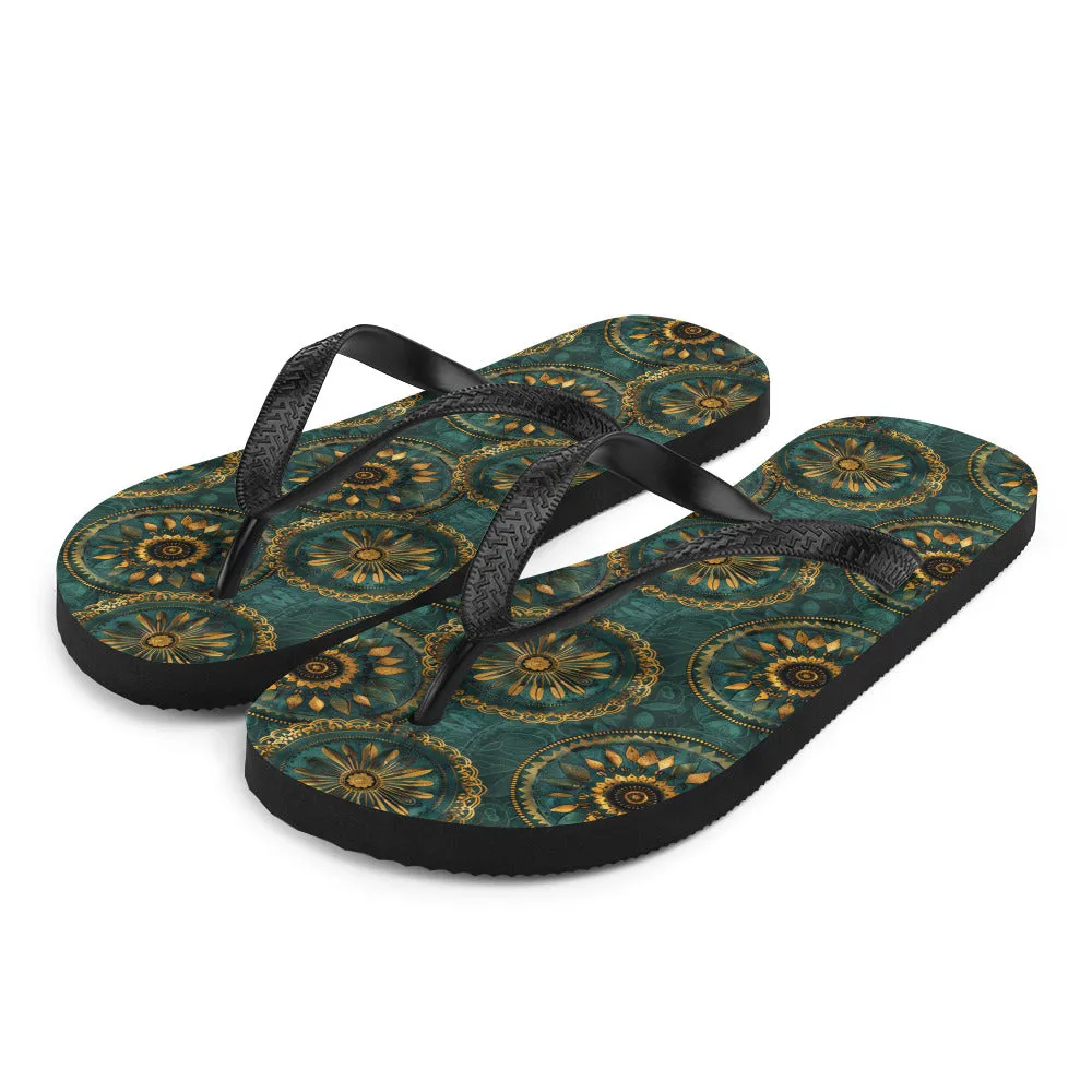 Grecian Fabric - Flip-Flops