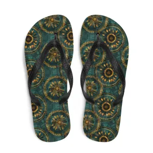 Grecian Fabric - Flip-Flops