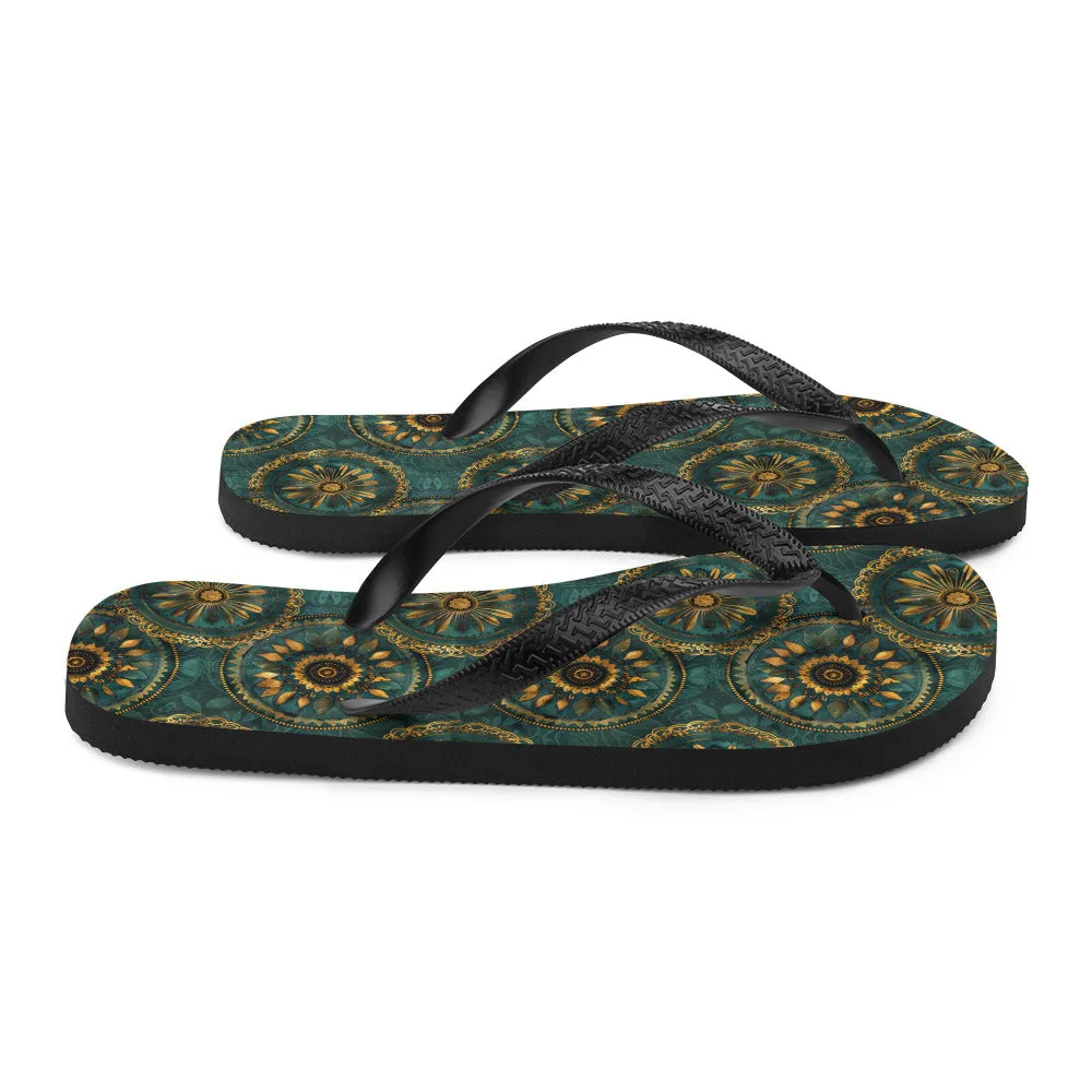 Grecian Fabric - Flip-Flops