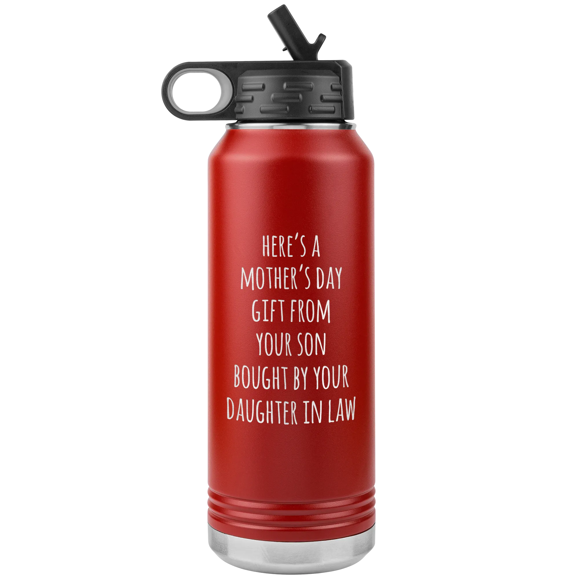 Here's a Mother's Day Gift From Your Son Insulated Water Bottle Tumbler 32oz BPA Free