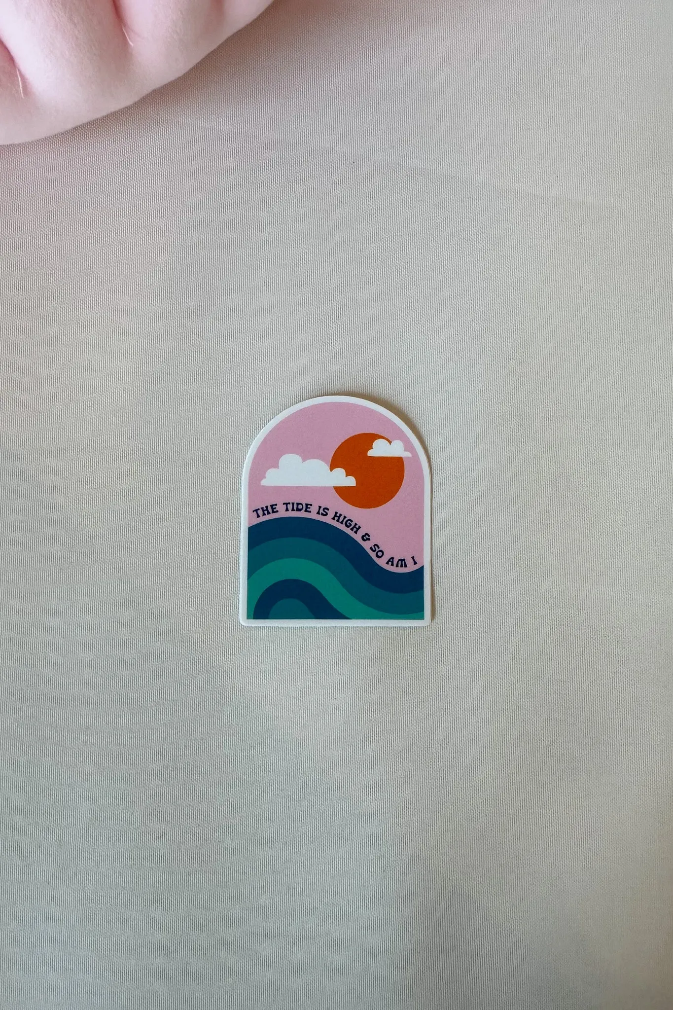 High Tide Sticker