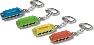 Hohner Mini Color Harp Keychain