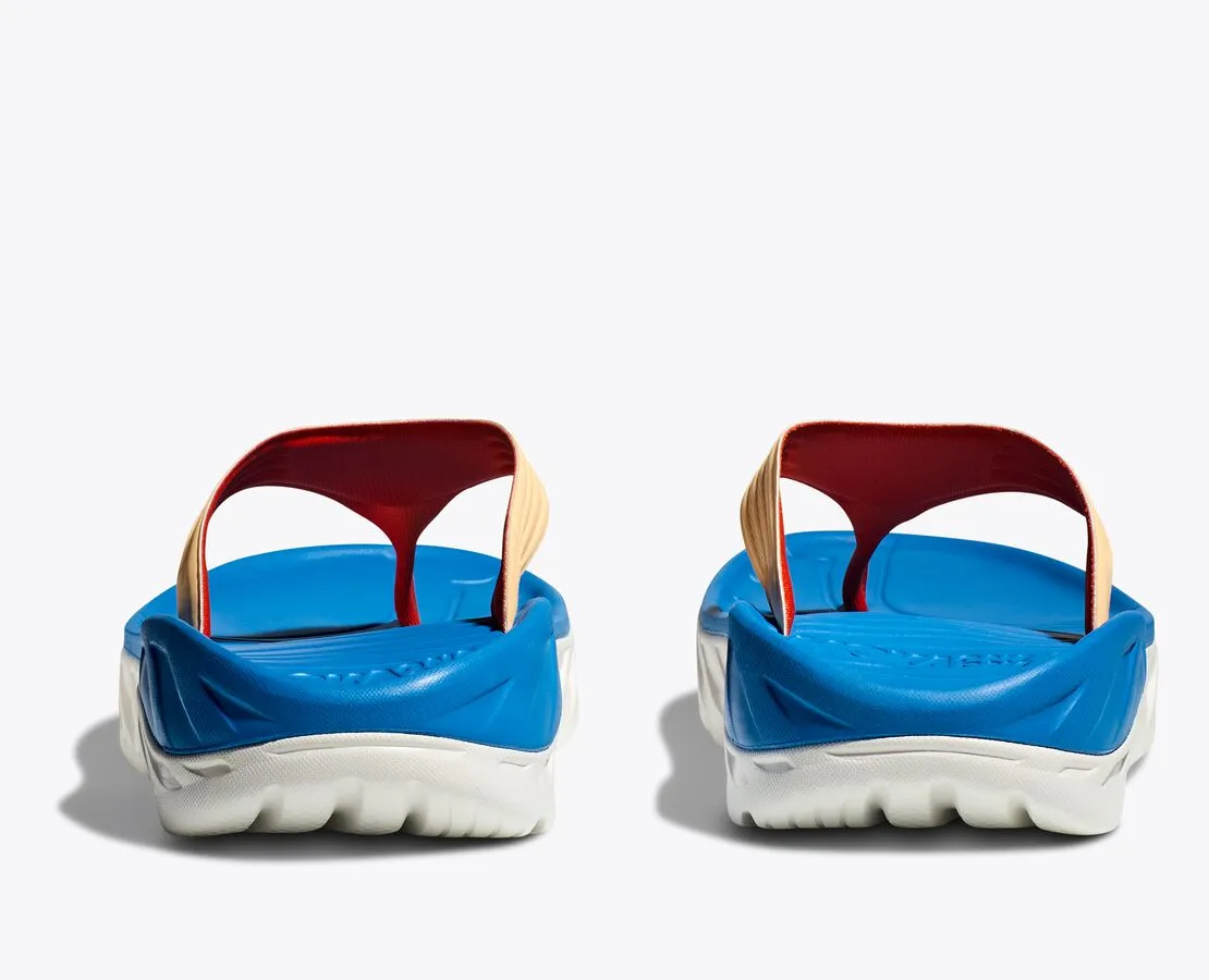 HOKA Men's Ora Recovery Flip - Impala/Coastal Sky