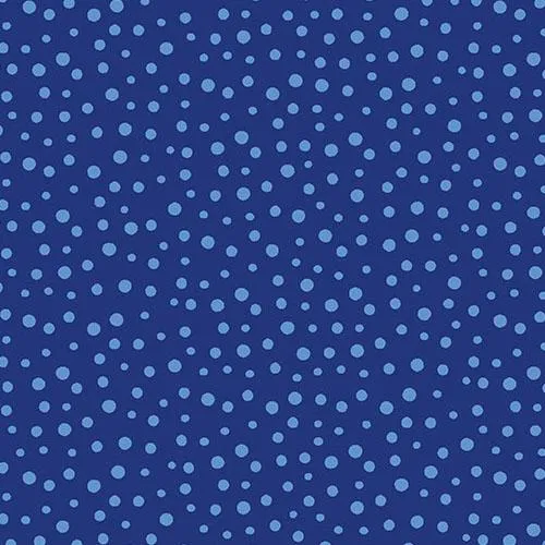 Irregular Dot Navy