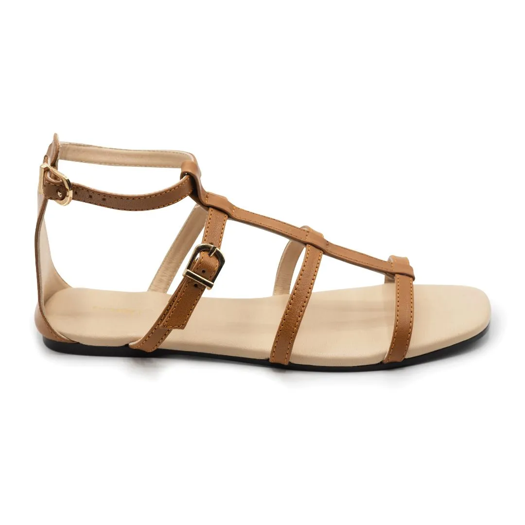 JAMs - Tan Brown - Leather Sandals