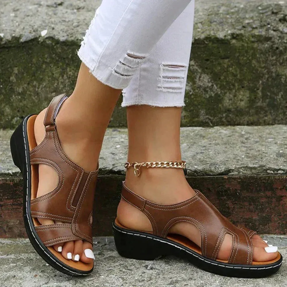 JOLIE™ - ORTHOPEDIC LEATHER SANDALS
