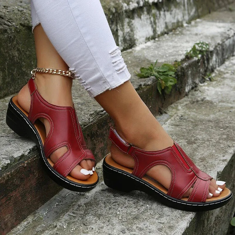 JOLIE™ - ORTHOPEDIC LEATHER SANDALS