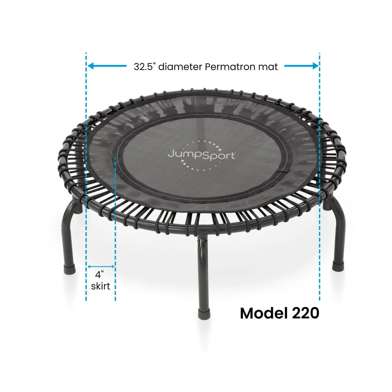 Jumpsport 220 Fitness Trampoline Stackable - Only 1 Left in Stock