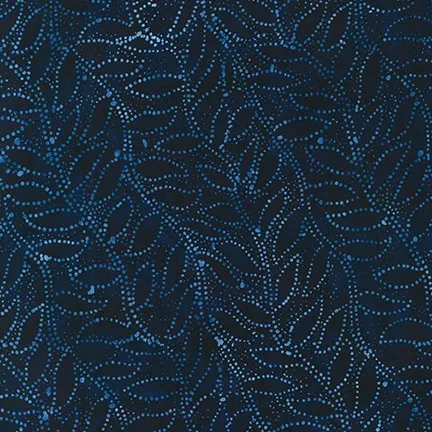 Kasuri Batiks Indigo - (1)