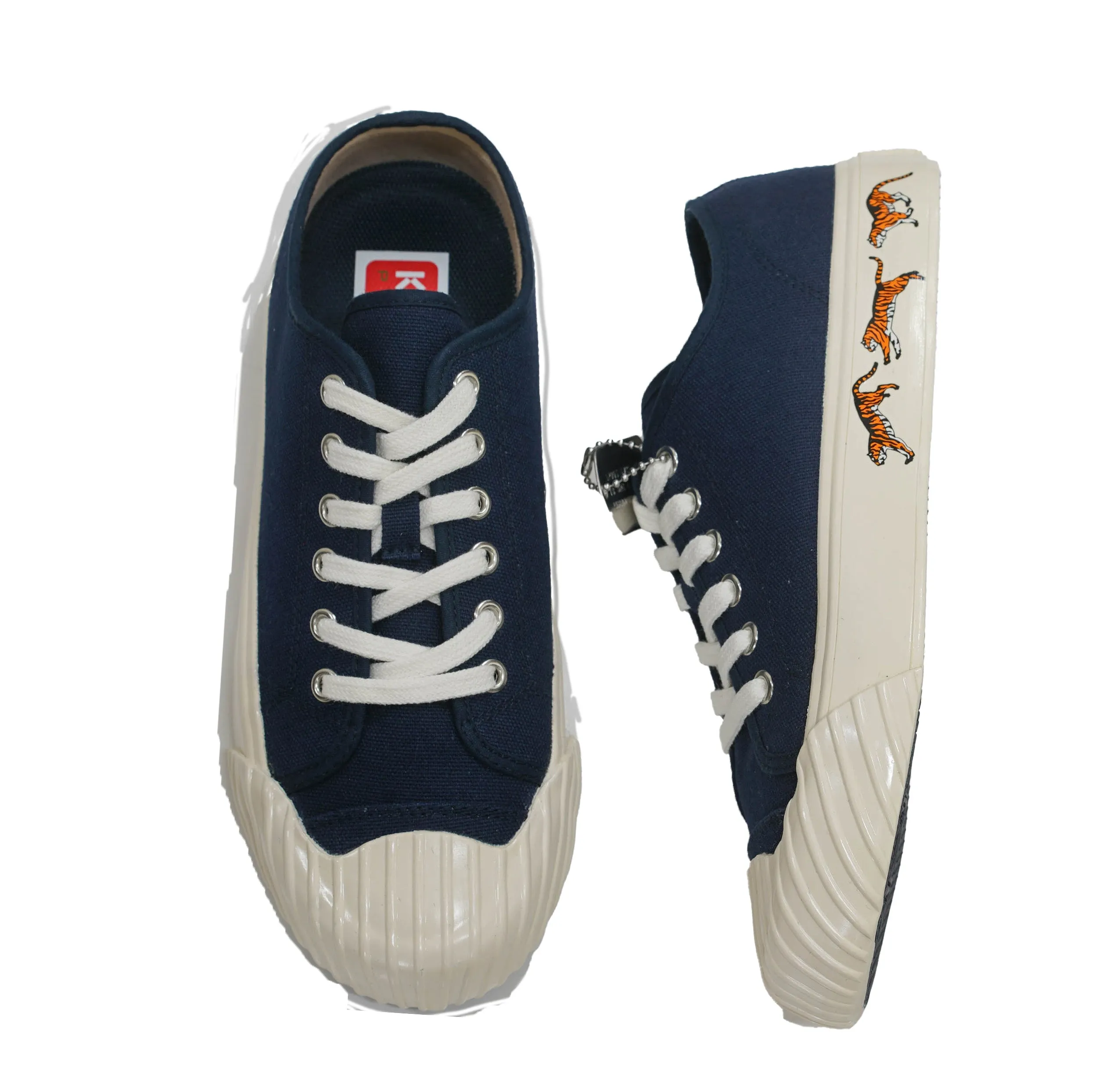 Kenzo Navy Tiger Sneaker 2SN010 40% OFF