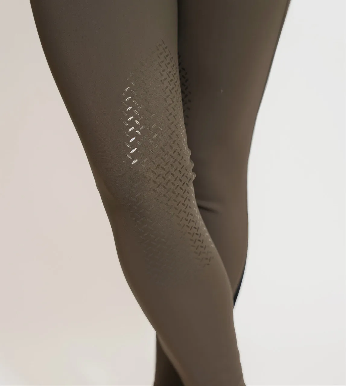 KL Select Gabrielle Knee Patch Breech - Truffle/Copper
