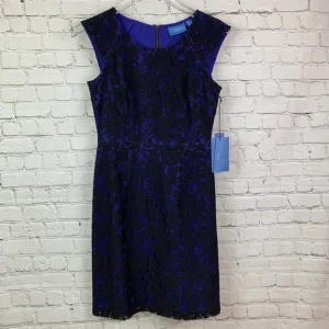 𝅺KOHL’S Simply Vera Blue/Purple &amp; Black Lace Dress 2P