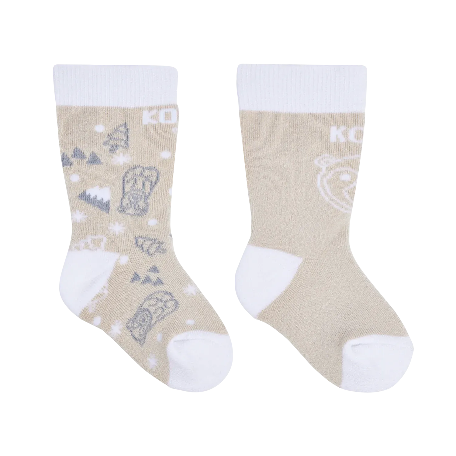 Kombi Adorable Twin Pack Infant Socks