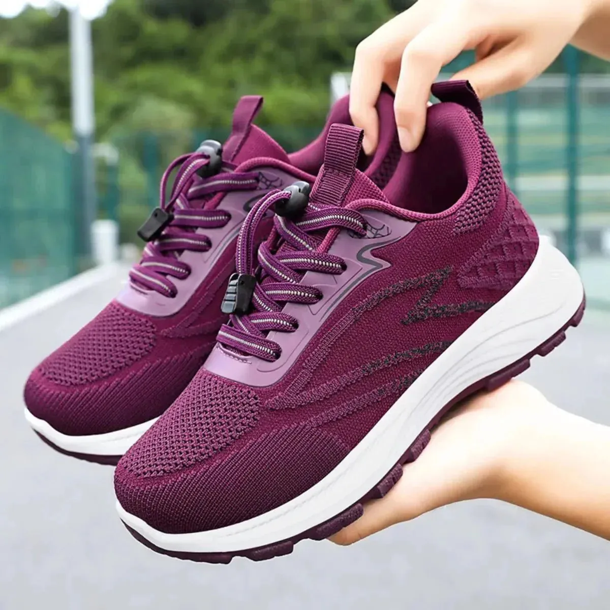 Ladies Lightweight Walking Trainers with Rocker Sole – Easy Walk Pro Design for All-Day Comfort & Pain Relief