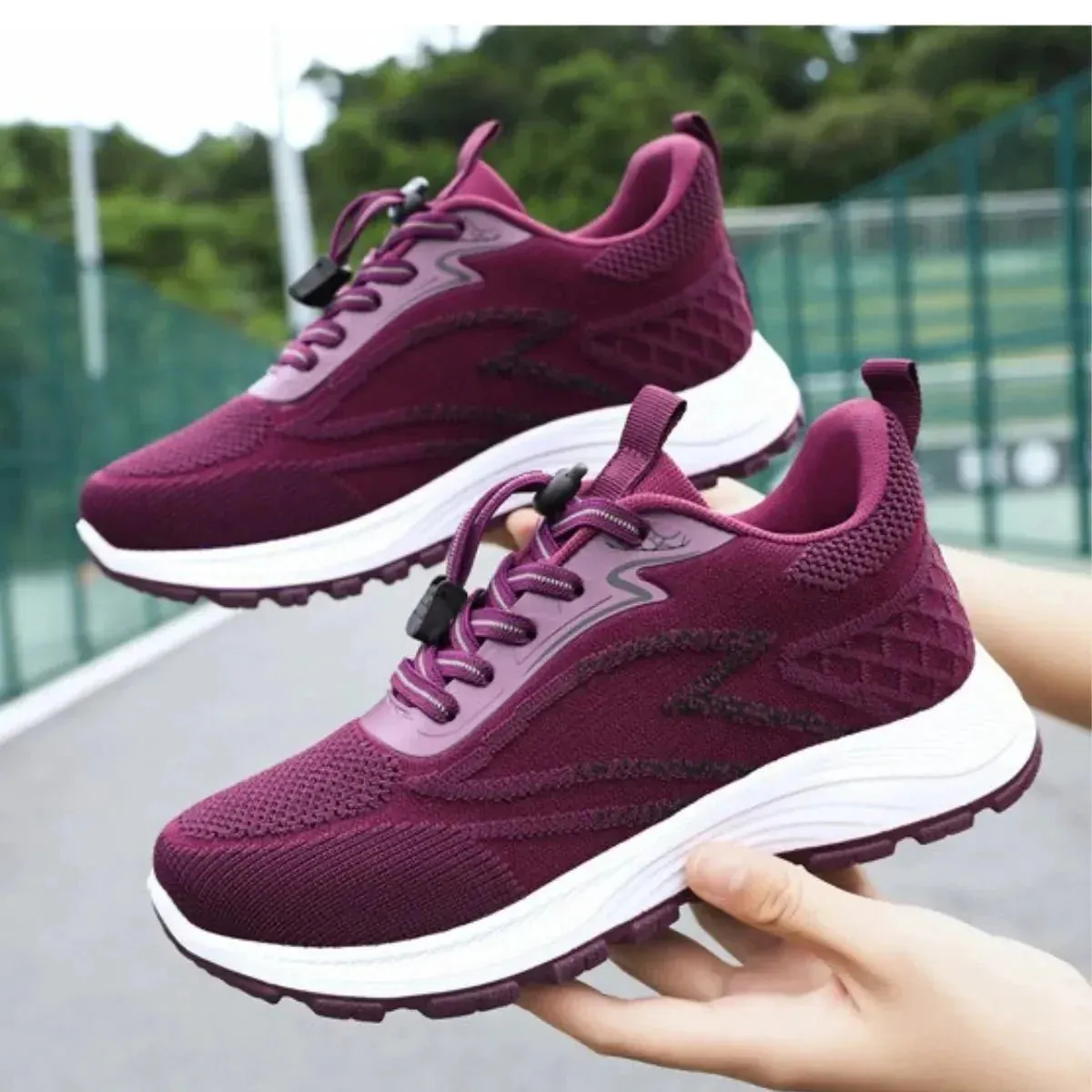 Ladies Lightweight Walking Trainers with Rocker Sole – Easy Walk Pro Design for All-Day Comfort & Pain Relief