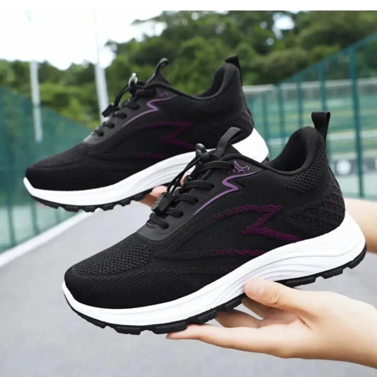 Ladies Lightweight Walking Trainers with Rocker Sole – Easy Walk Pro Design for All-Day Comfort & Pain Relief