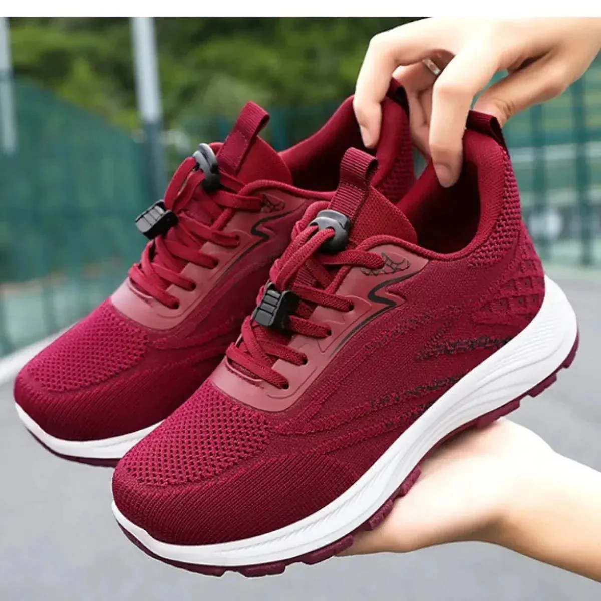 Ladies Lightweight Walking Trainers with Rocker Sole – Easy Walk Pro Design for All-Day Comfort & Pain Relief