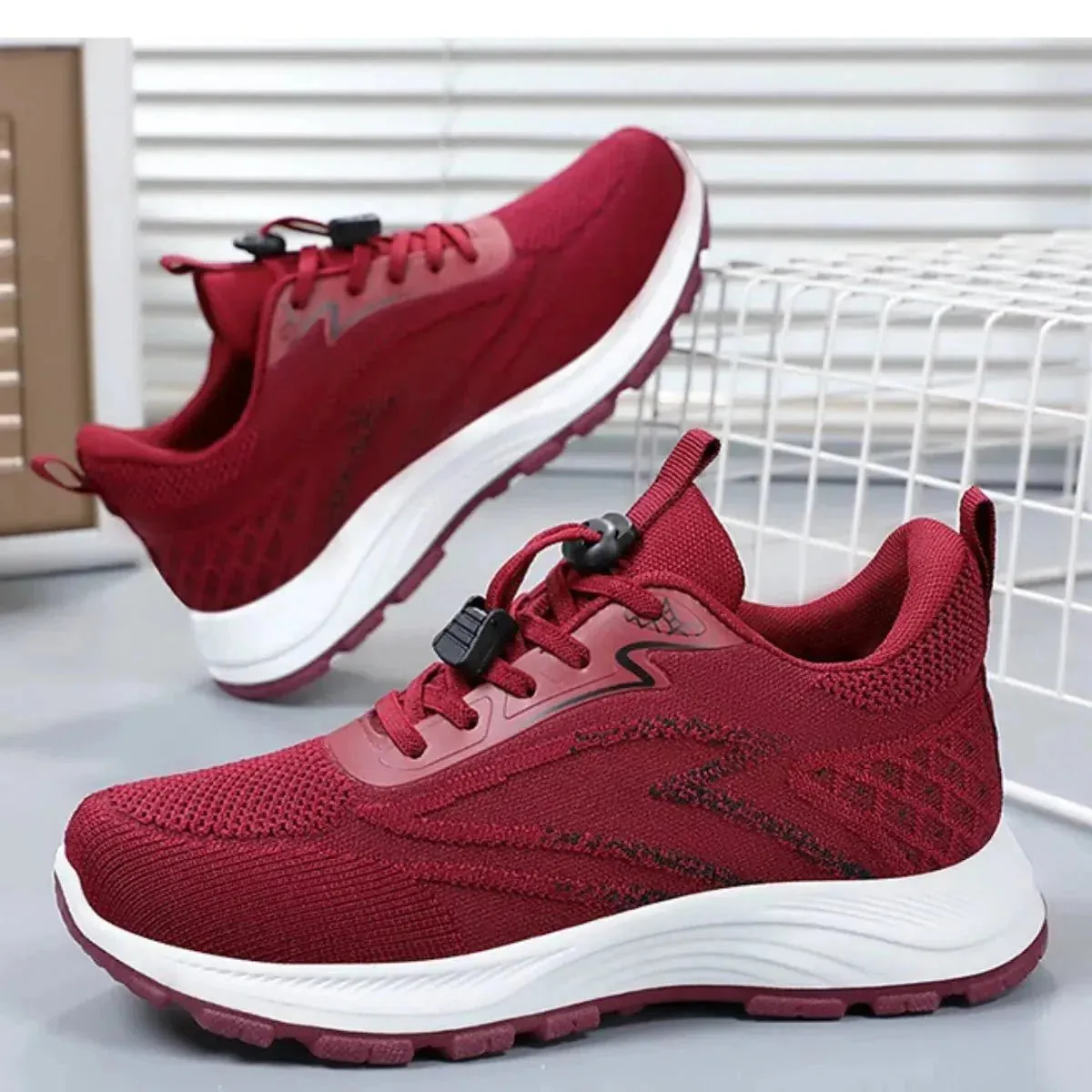 Ladies Lightweight Walking Trainers with Rocker Sole – Easy Walk Pro Design for All-Day Comfort & Pain Relief