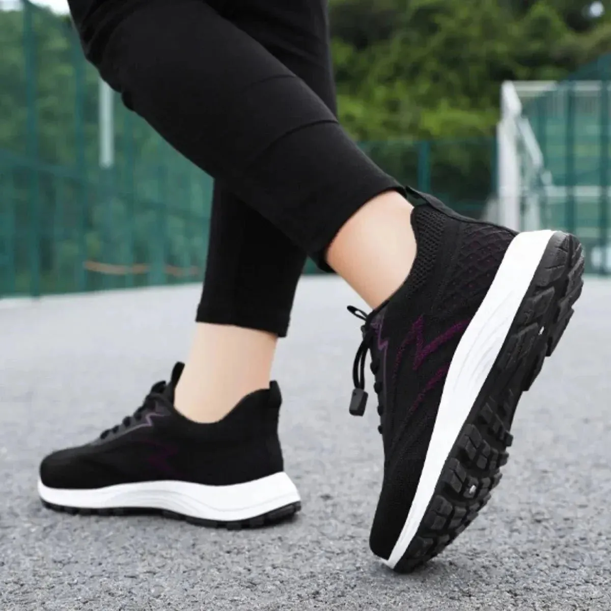 Ladies Lightweight Walking Trainers with Rocker Sole – Easy Walk Pro Design for All-Day Comfort & Pain Relief