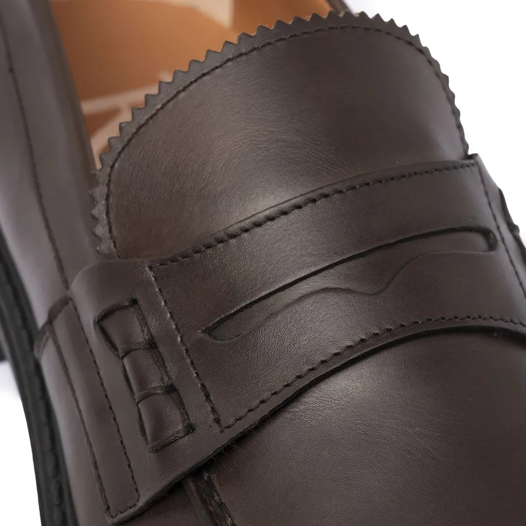Leather Loafers - Dark Brown
