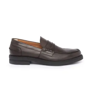 Leather Loafers - Dark Brown