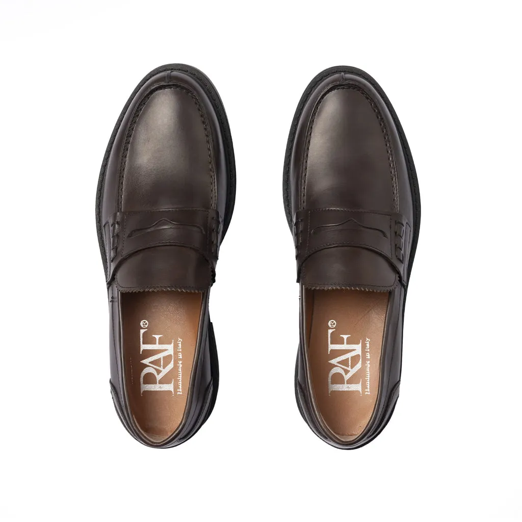 Leather Loafers - Dark Brown