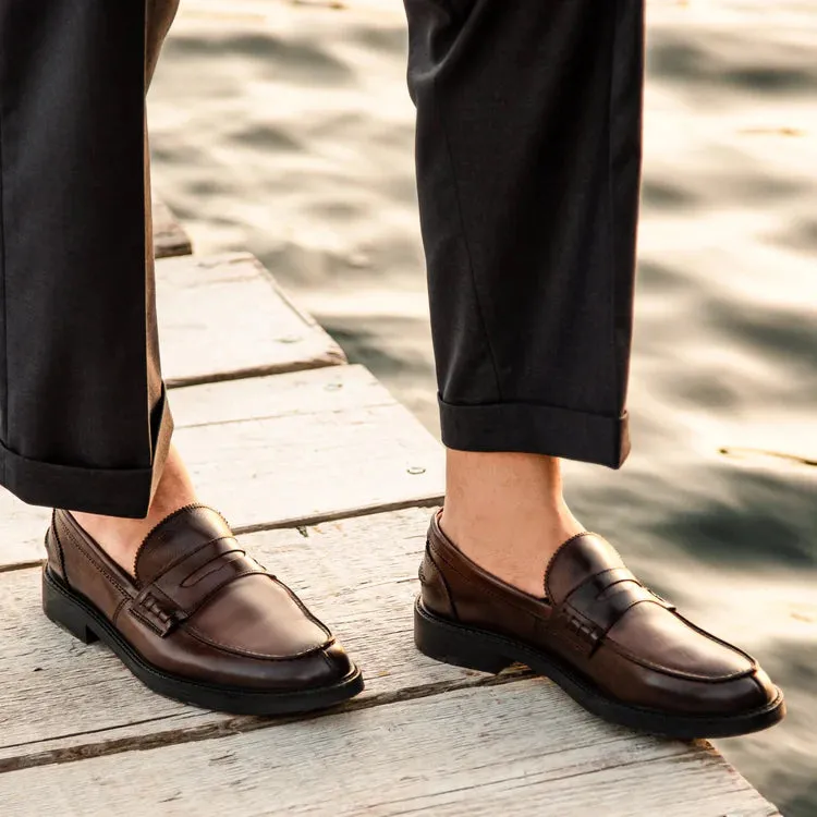 Leather Loafers - Dark Brown