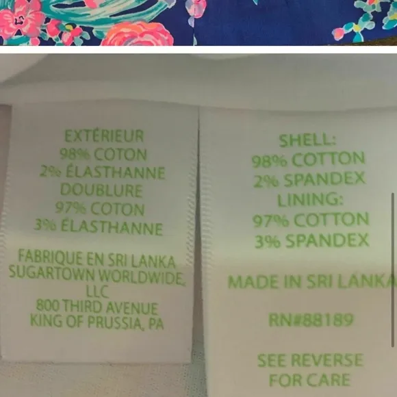 LILLY PULITZER Izzy Corsica Pink/Blue Toucan Party Skirt SZ 12 NWOT